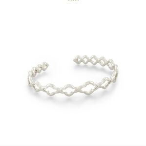 Kendra Scott Abbie Cuff Bracelet, Silver tone